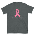 Save the tatas - Breast Cancer Awareness - Short-Sleeve Unisex T-Shirt.