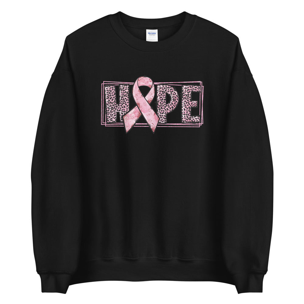 HOPE - Breast Cancer Awareness Unisex Sweatshirt.