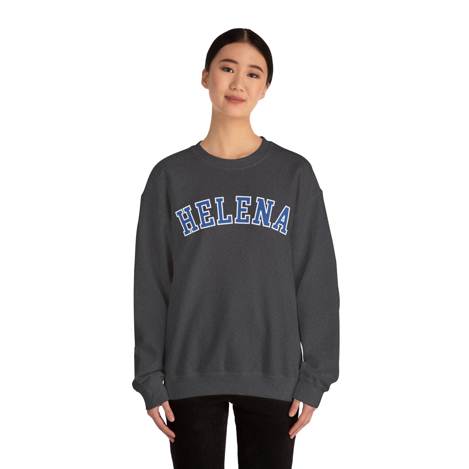 Helena Block Style Unisex Heavy Blend™ Crewneck Sweatshirt - joyful