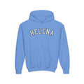 Helena block Youth Heavy Blend Hooded Sweatshirt - joyful