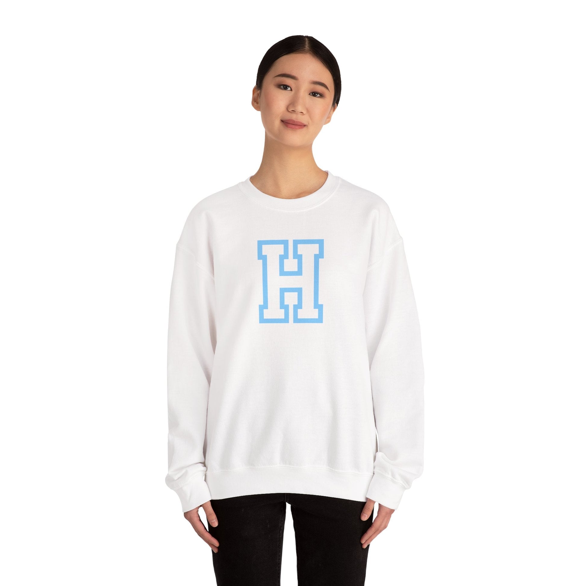 Helena H Unisex Heavy Blend™ Crewneck Sweatshirt - joyful