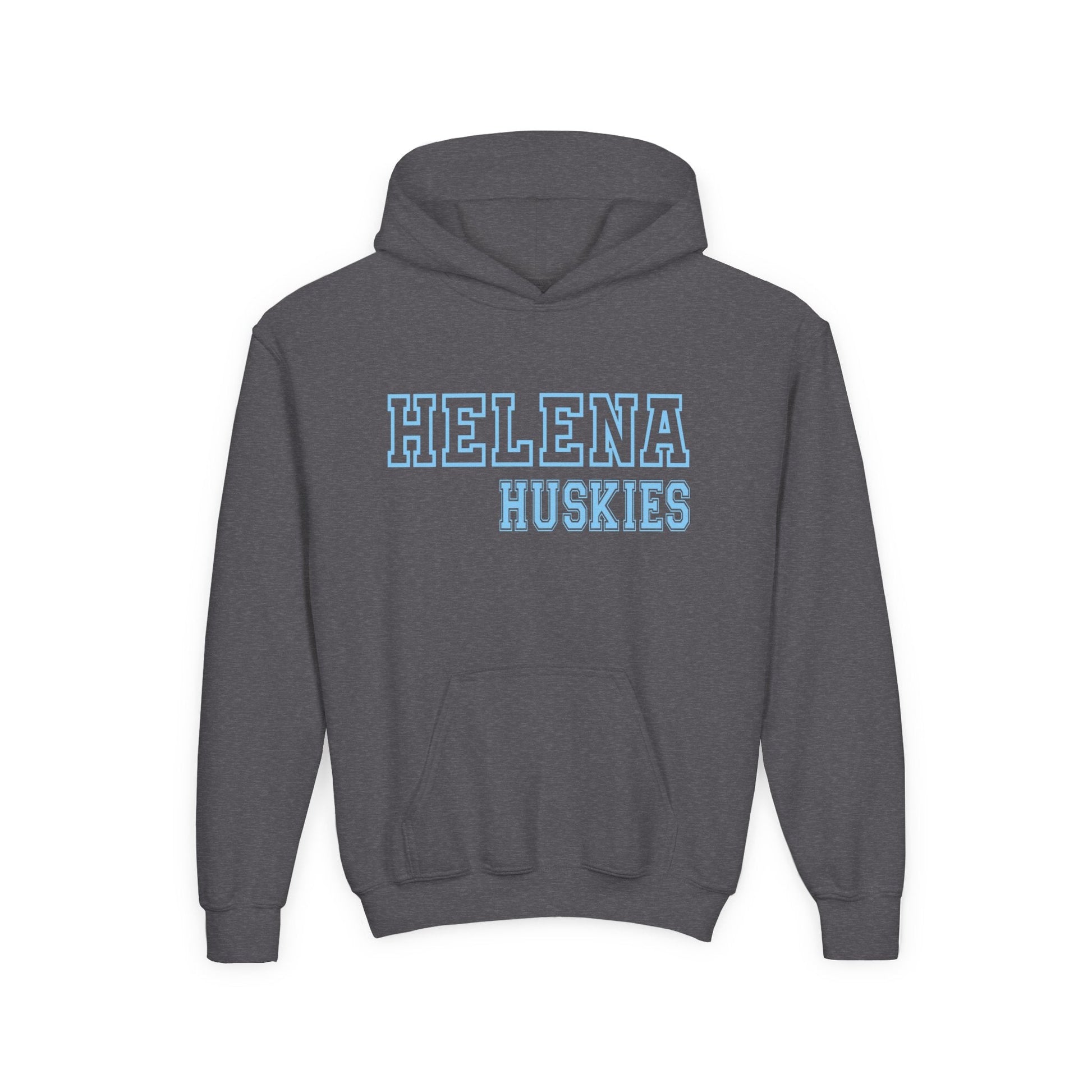 Helena Huskies Youth Fleece Hoodie - joyful