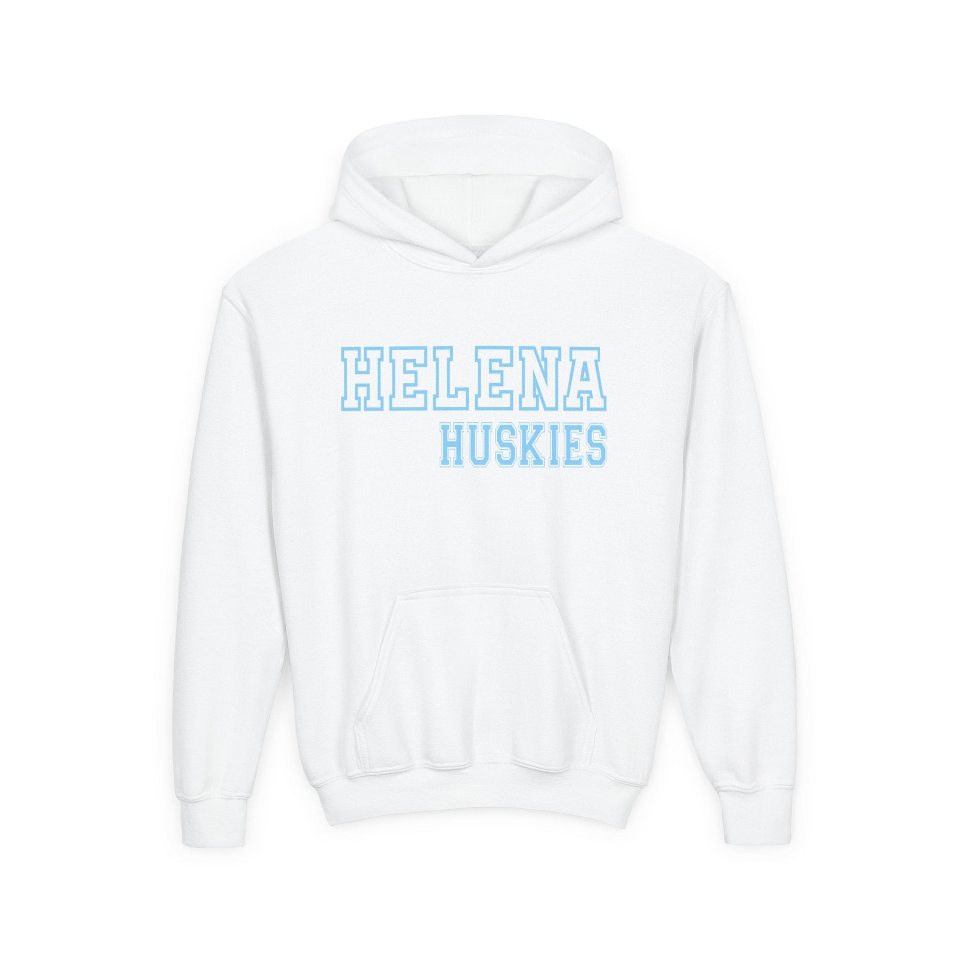 Helena Huskies Youth Fleece Hoodie - joyful