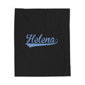 Helena Velveteen Plush Blanket - joyful