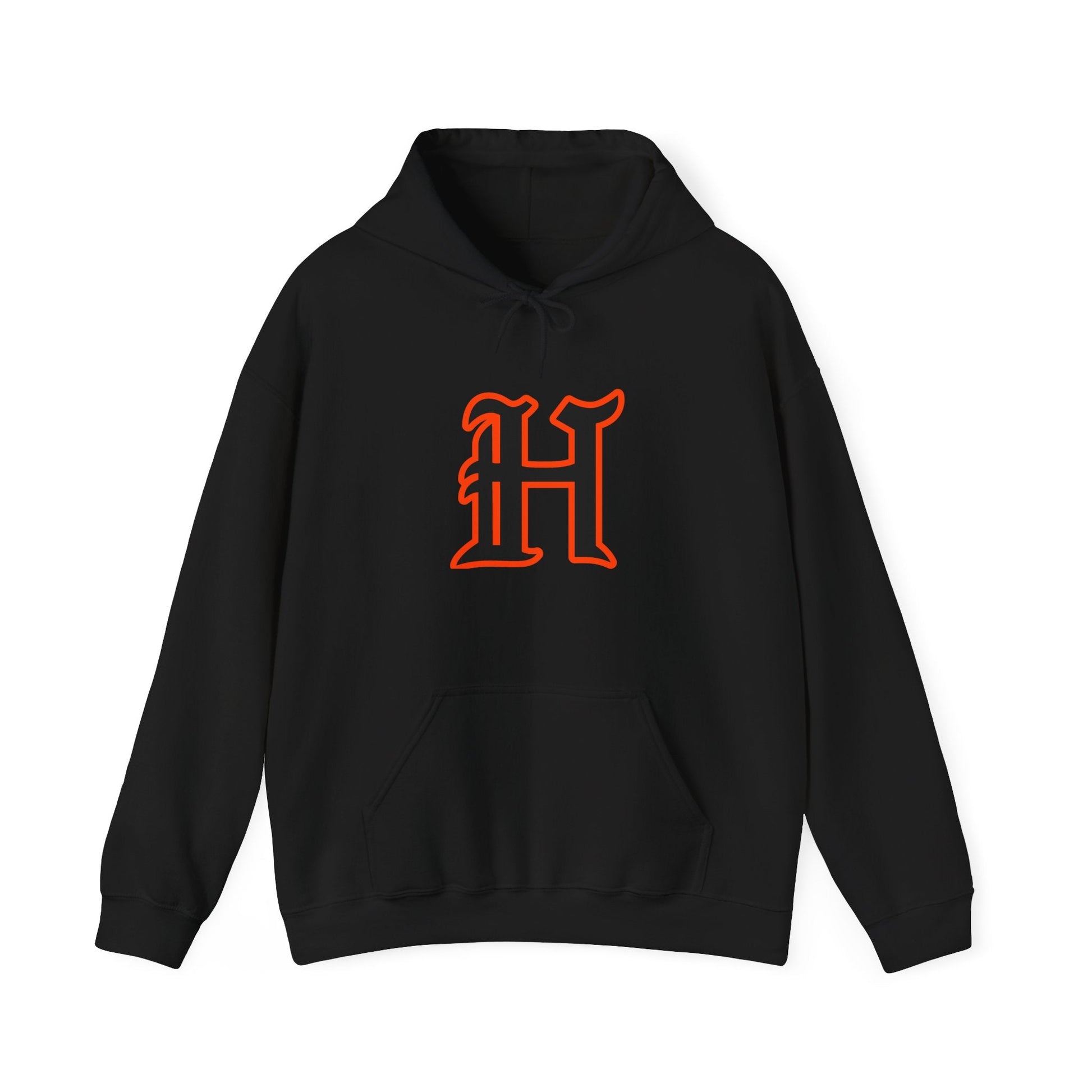 Hoover - H Unisex Heavy Blend™ Hooded Sweatshirt - joyful