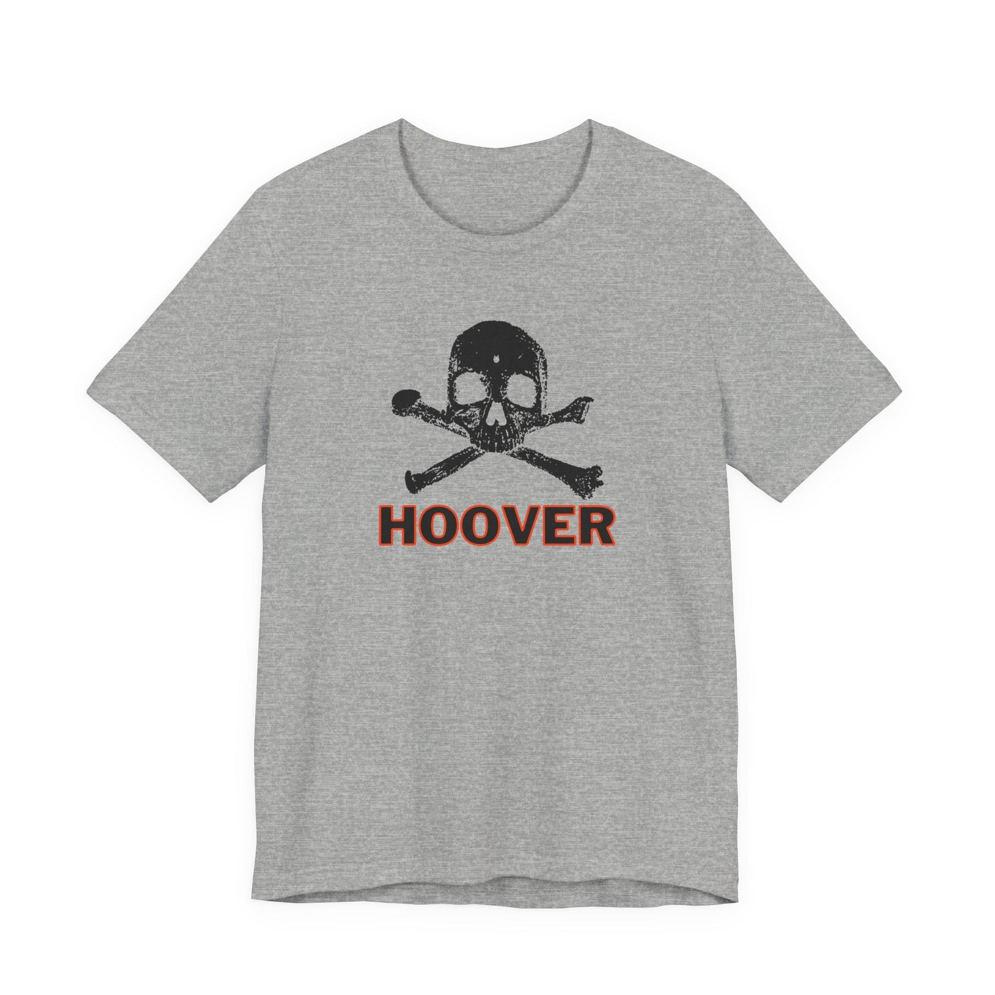 Hoover - Skull Unisex Bella Canvas Tshirt - joyful
