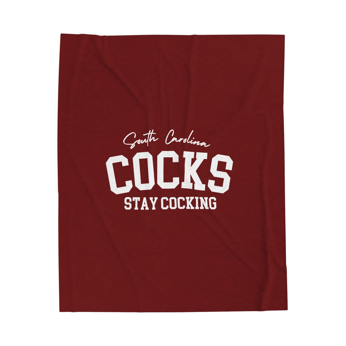 South Carolina Cocks - Stay Cocking blanket - Plush Blanket - joyful