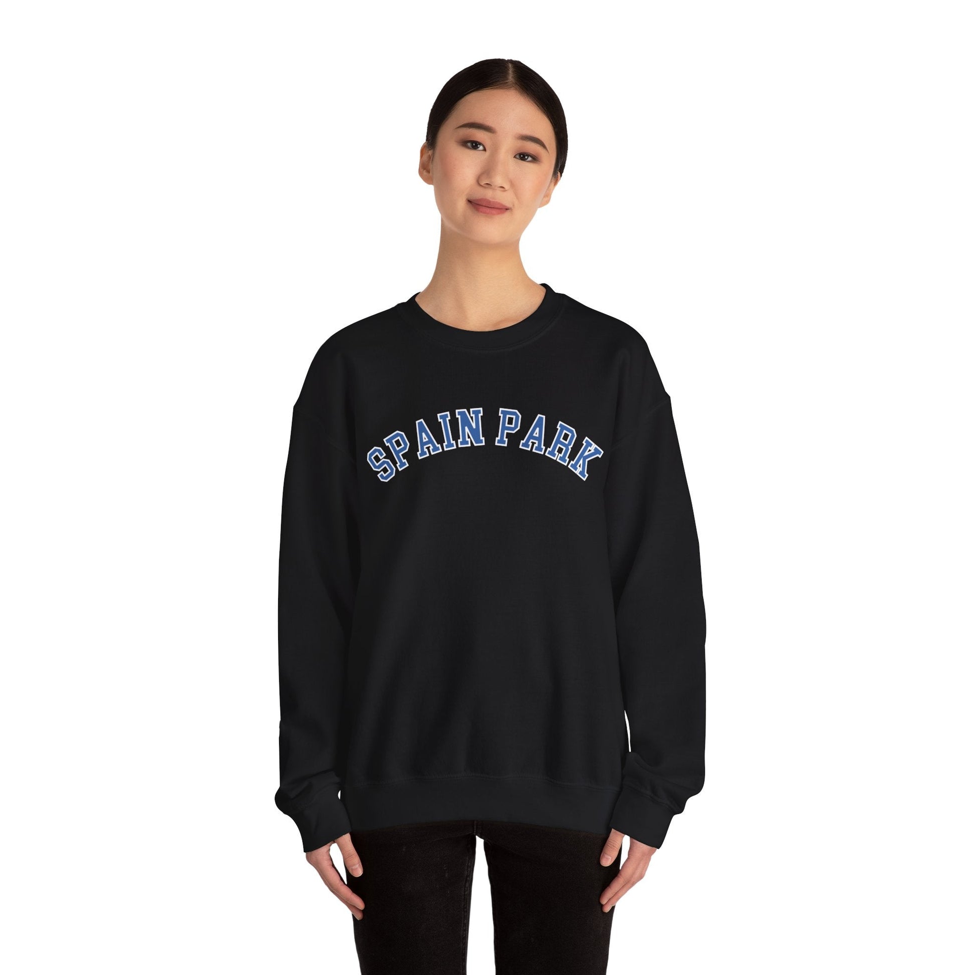 Spain Park block Unisex Heavy Blend™ Crewneck Sweatshirt - joyful