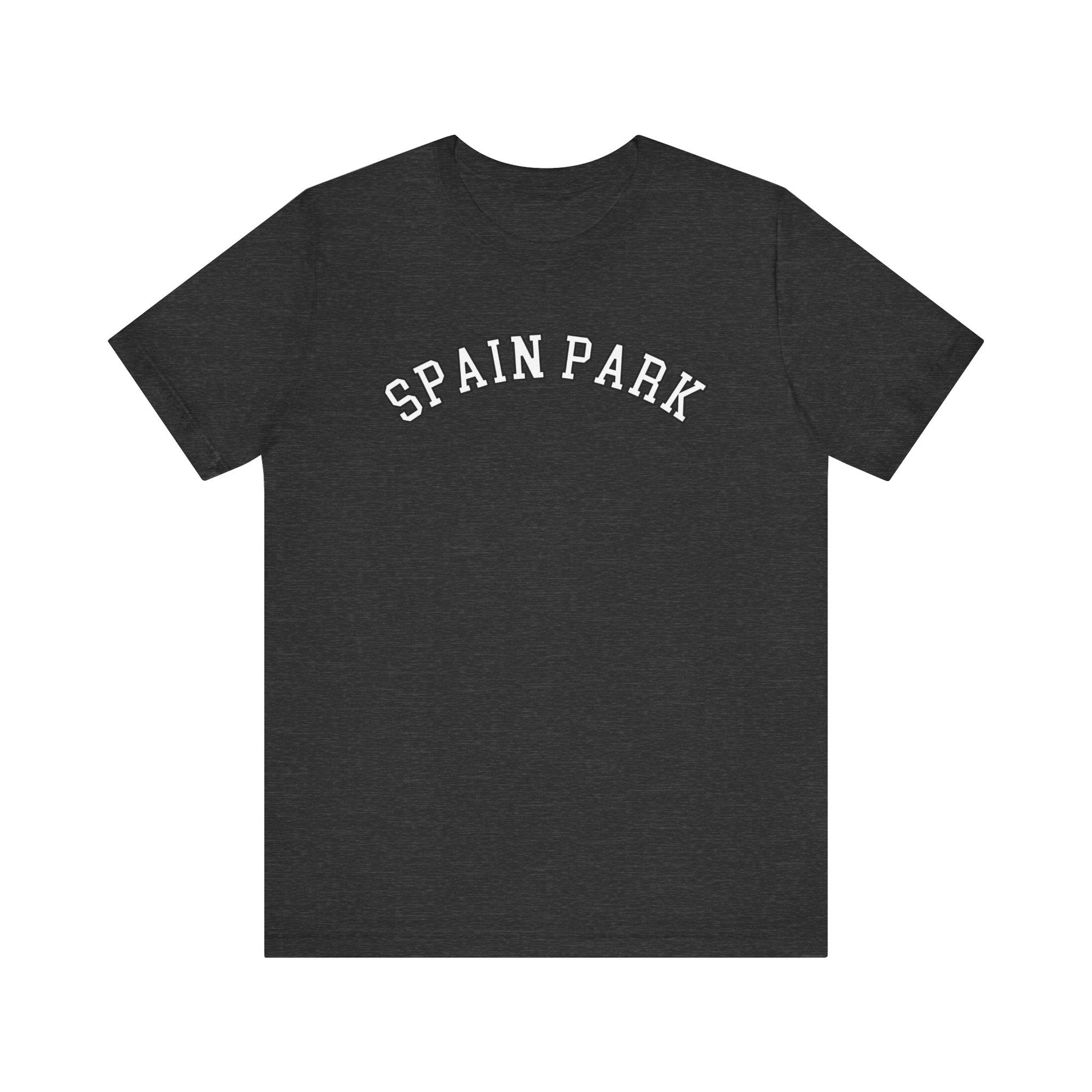 Spain Park block Unisex Jersey Short Sleeve Tee - joyful