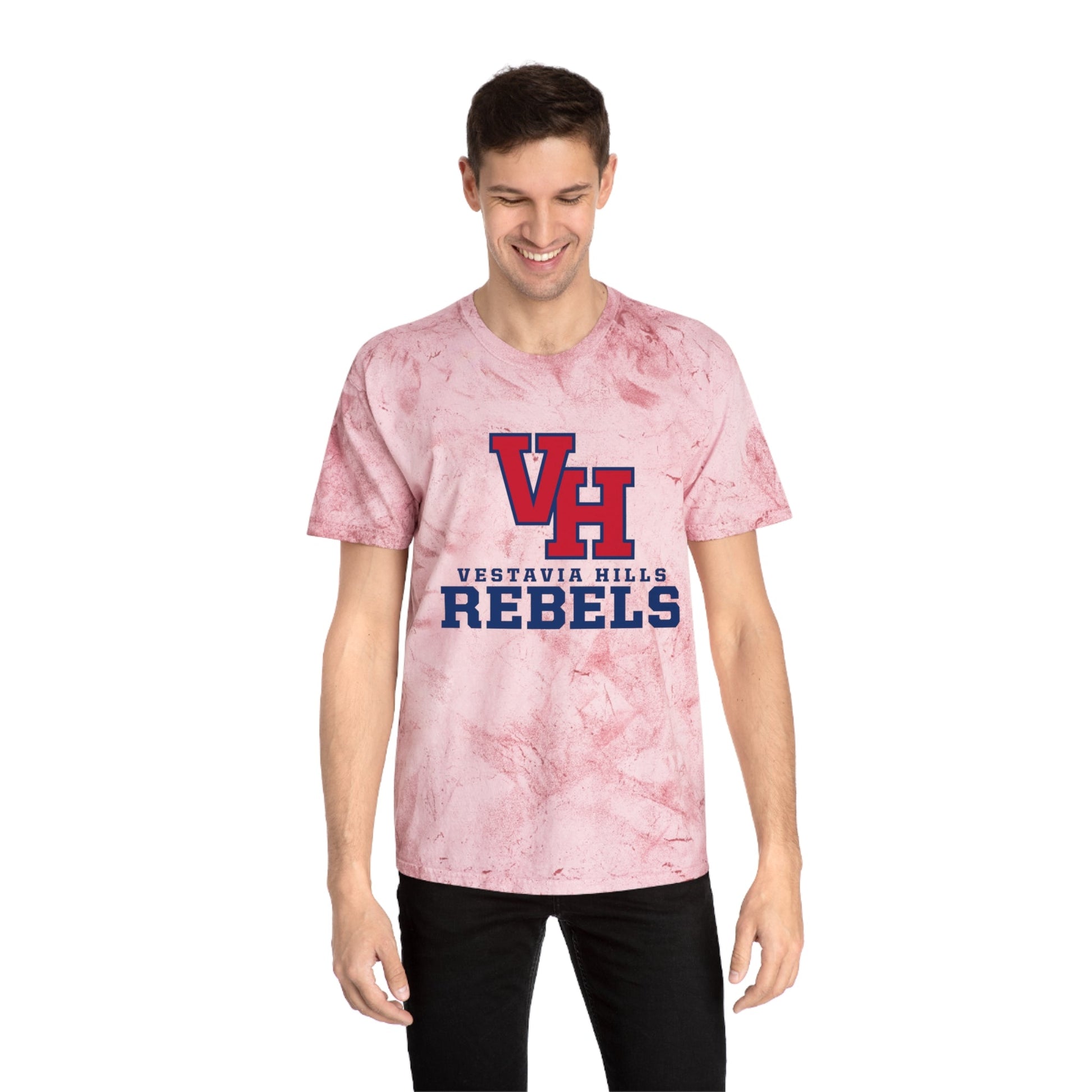 Vestavia - Vestavia Hills Rebels Unisex Color Blast T-Shirt - joyful