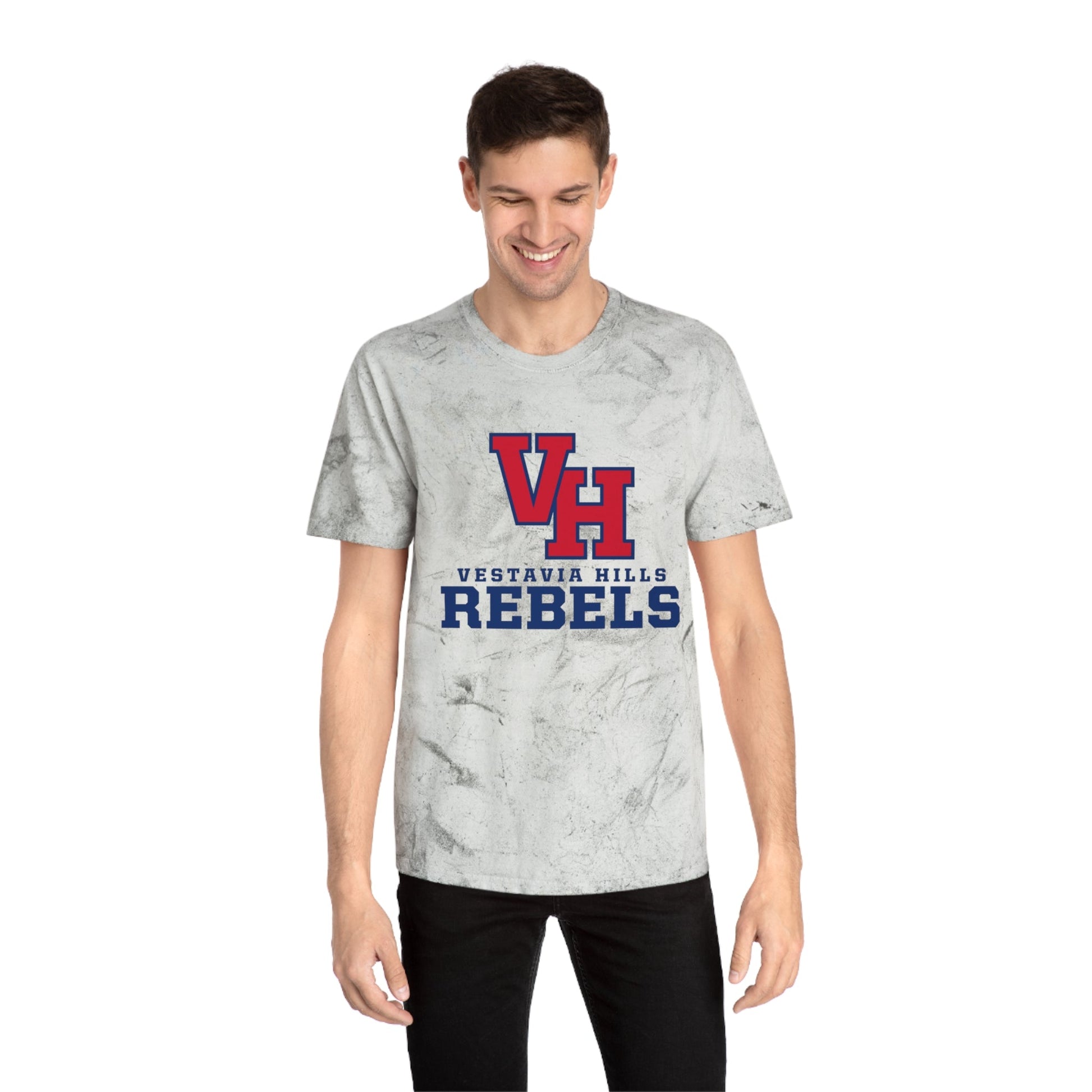 Vestavia - Vestavia Hills Rebels Unisex Color Blast T-Shirt - joyful